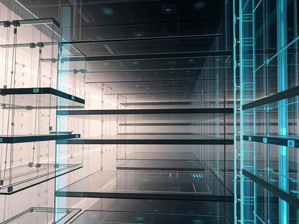 Infraestrutura digital em camadas