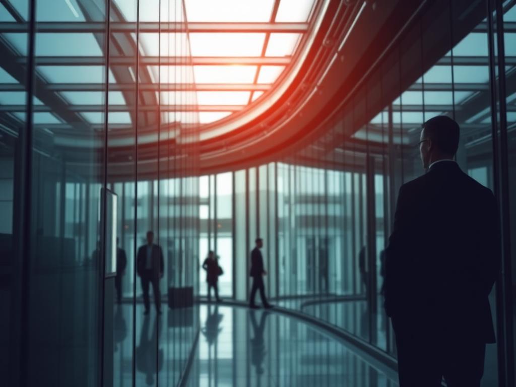 Business risk visualization